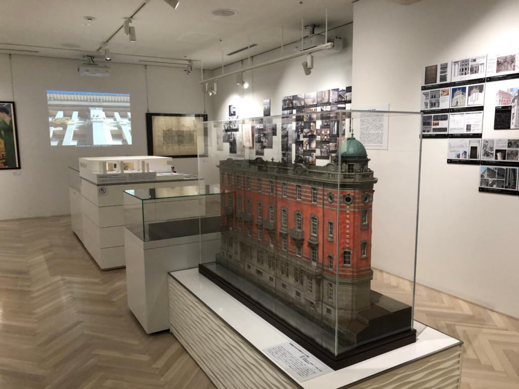 旧本社ビル模型 高島屋史料館tokyo 展示会に出展 大栄不動産