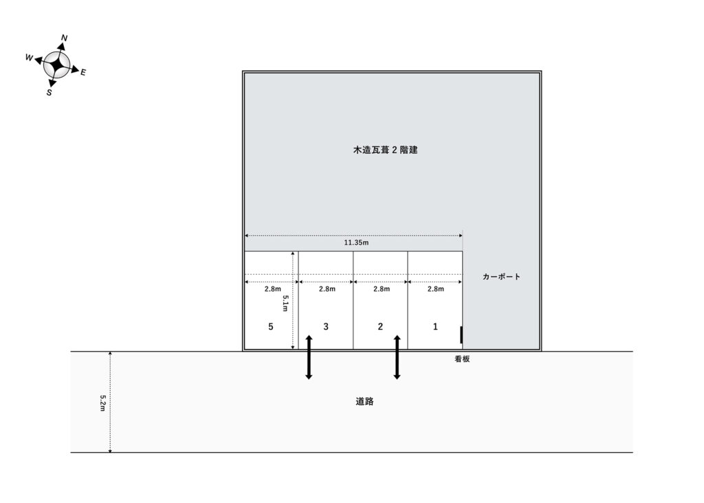 場内図 | 西小岩３丁目大栄駐車場