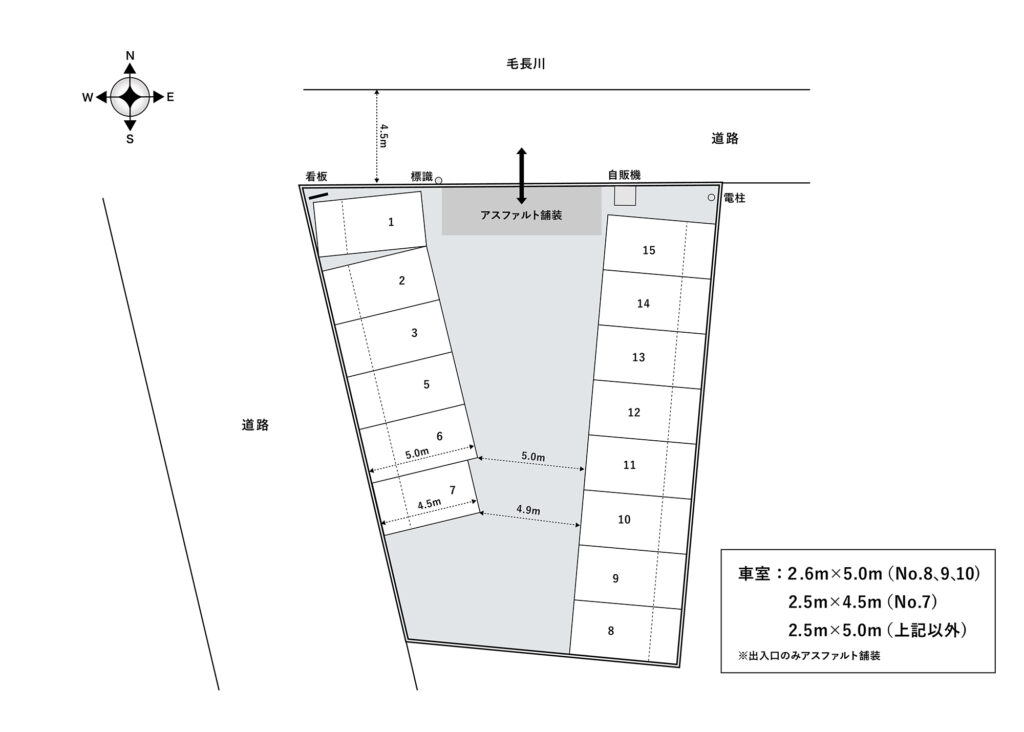 場内図 | 東伊興２丁目大栄駐車場